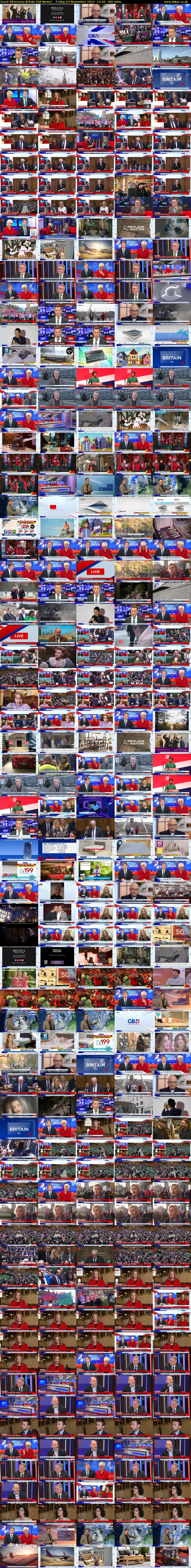 Good Afternoon Britain (GB News) Friday 29 November 2024 12:00 - 15:00