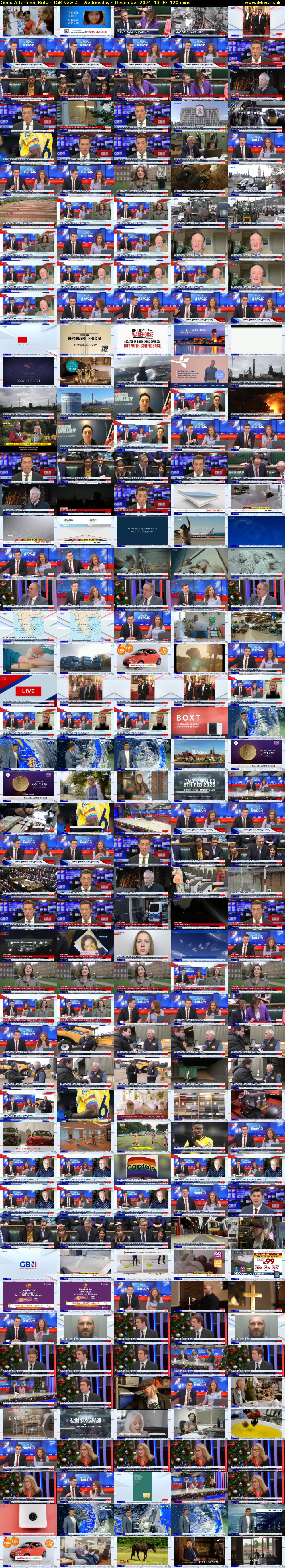 Good Afternoon Britain (GB News) Wednesday 4 December 2024 13:00 - 15:00