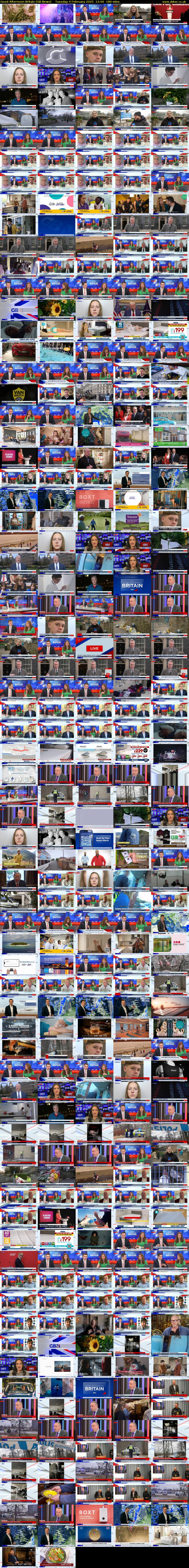 Good Afternoon Britain (GB News) Tuesday 4 February 2025 12:00 - 15:00