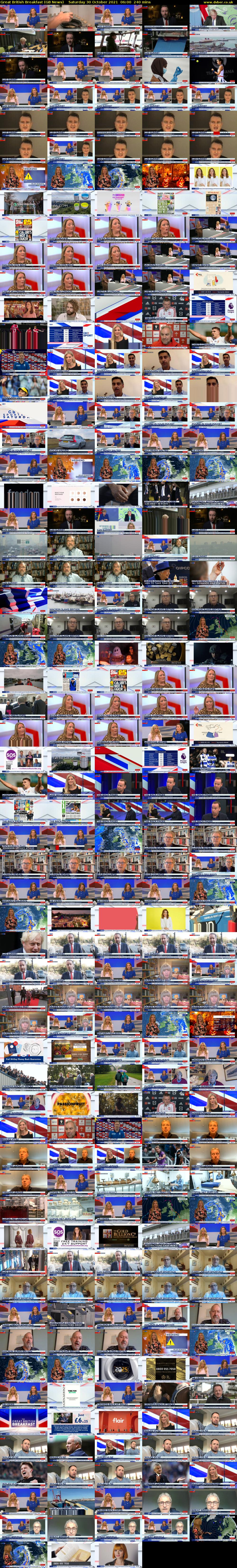 Great British Breakfast (GB News) Saturday 30 October 2021 06:00 - 10:00