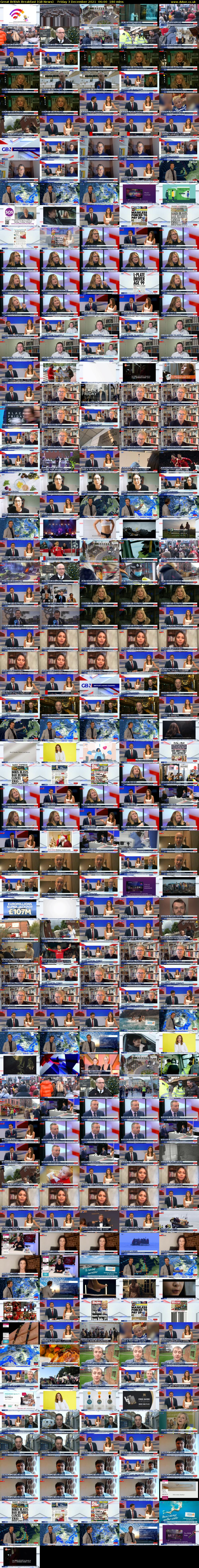 Great British Breakfast (GB News) Friday 3 December 2021 06:00 - 09:00