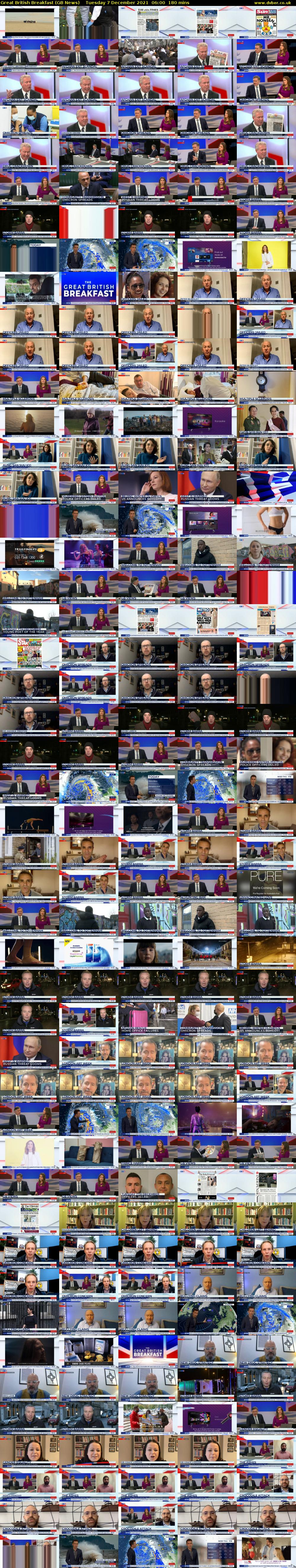 Great British Breakfast (GB News) Tuesday 7 December 2021 06:00 - 09:00