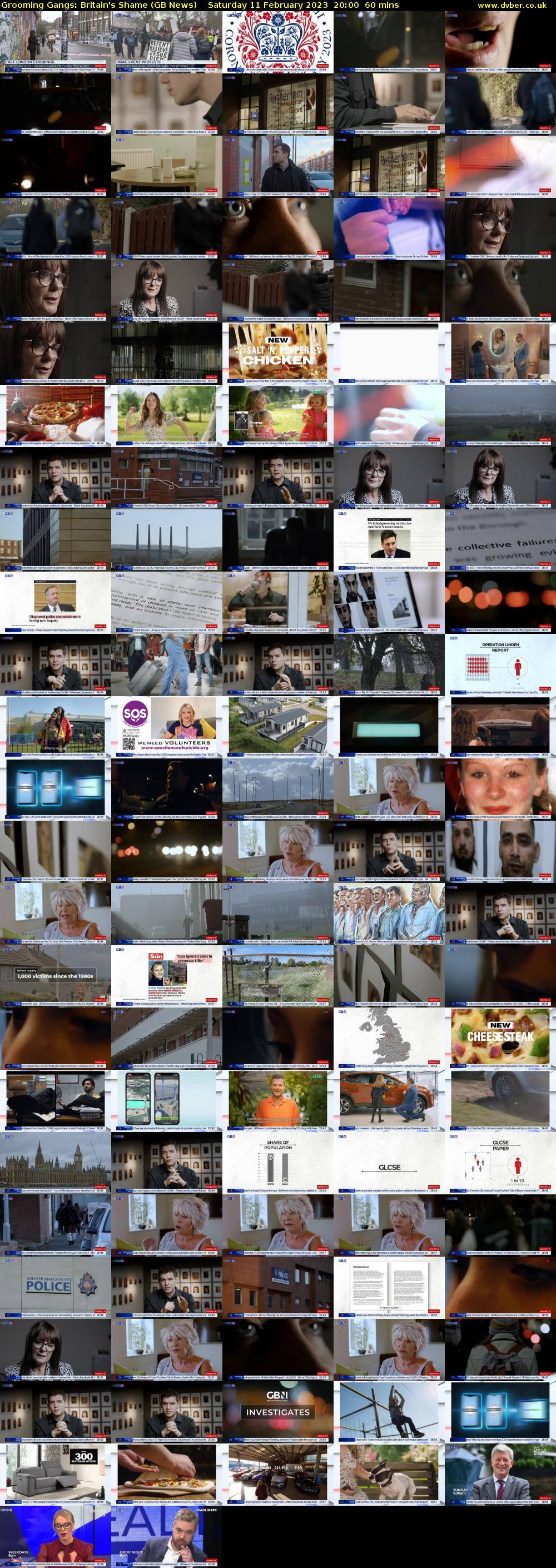 Grooming Gangs: Britain's Shame (GB News) Saturday 11 February 2023 20:00 - 21:00