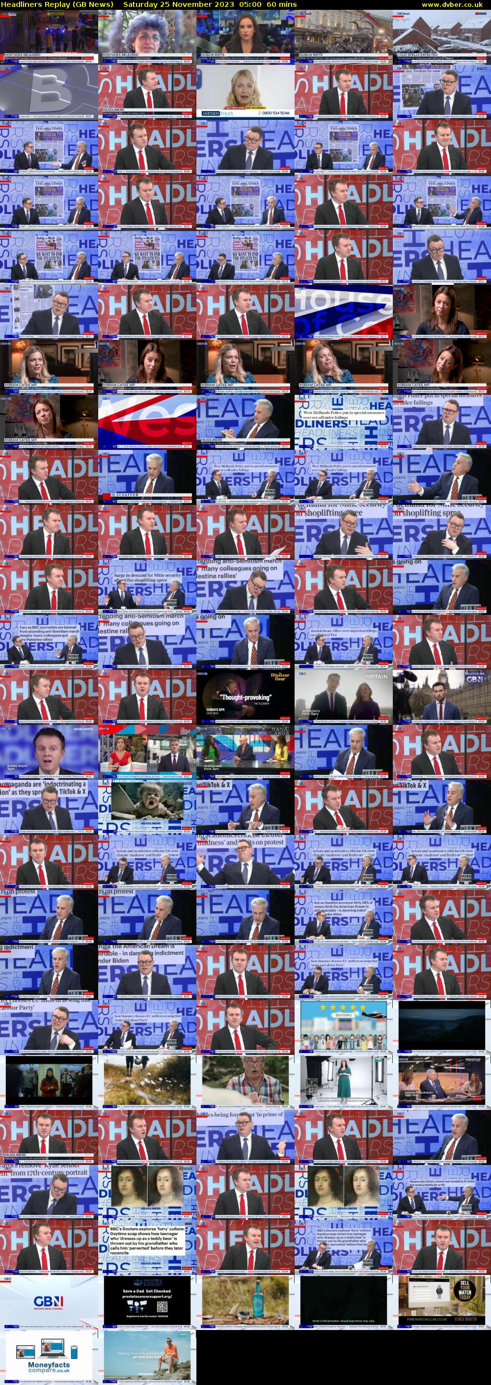 Headliners Replay (GB News) Saturday 25 November 2023 05:00 - 06:00