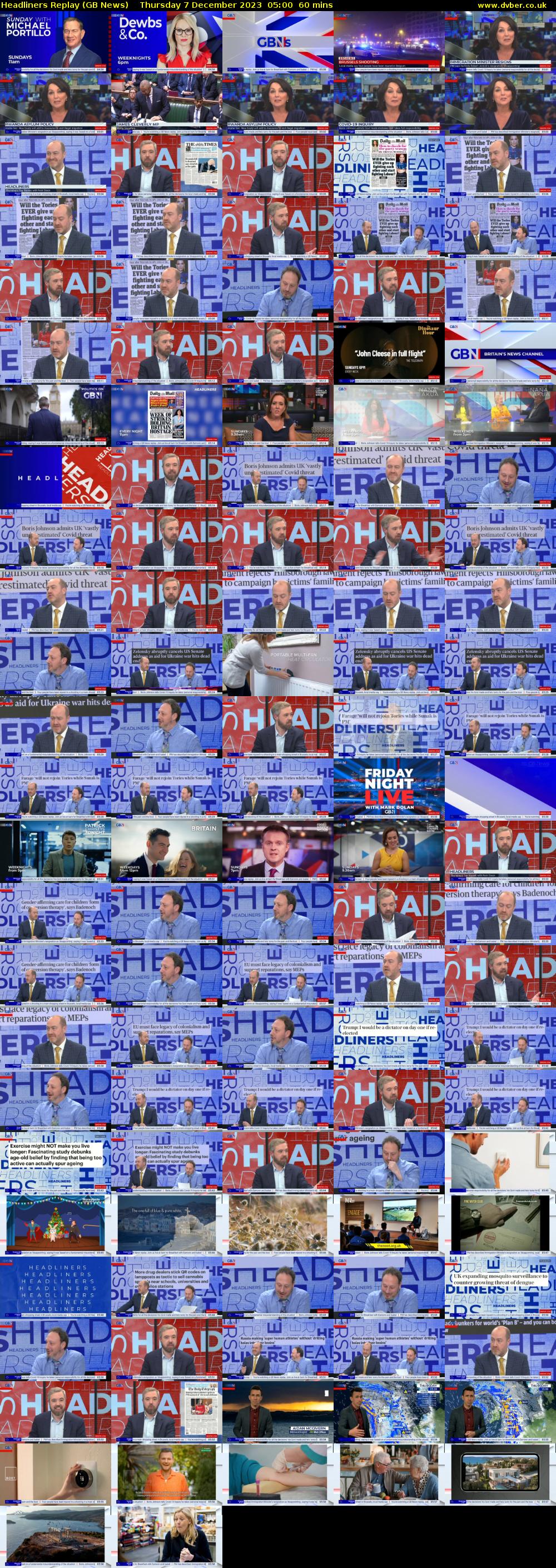 Headliners Replay (GB News) Thursday 7 December 2023 05:00 - 06:00