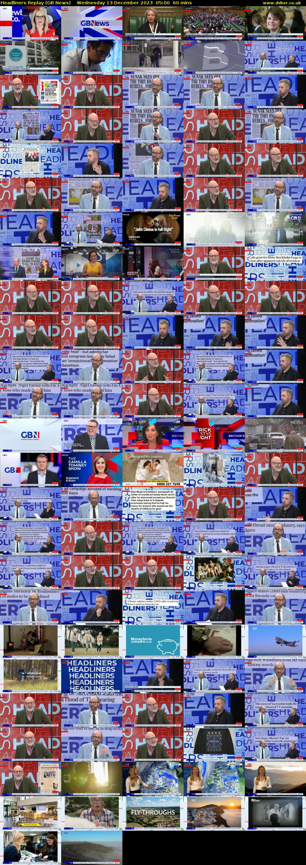 Headliners Replay (GB News) Wednesday 13 December 2023 05:00 - 06:00