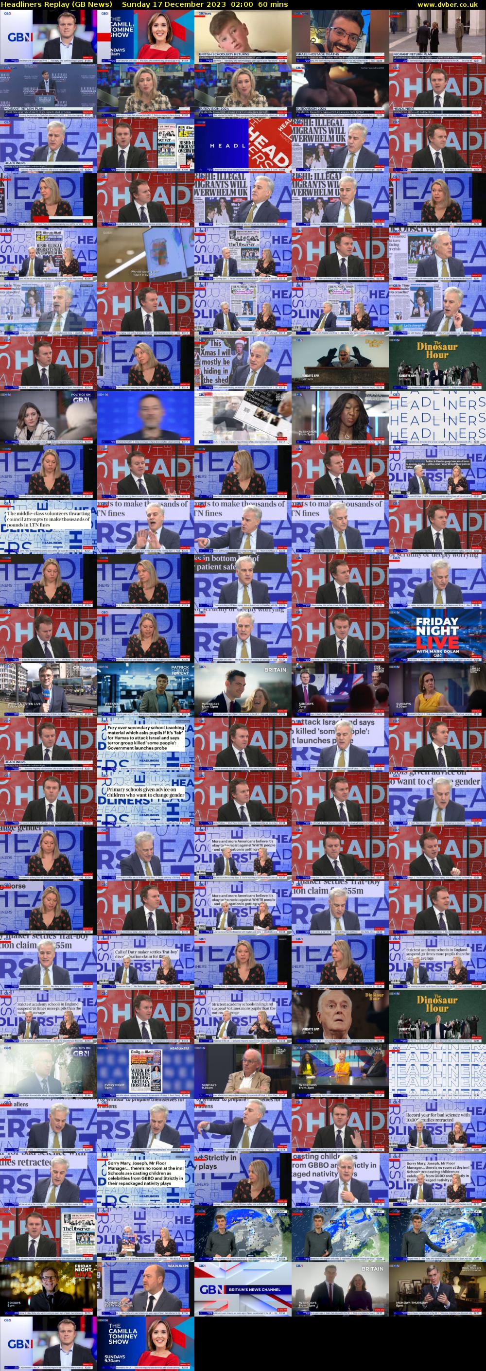 Headliners Replay (GB News) Sunday 17 December 2023 02:00 - 03:00
