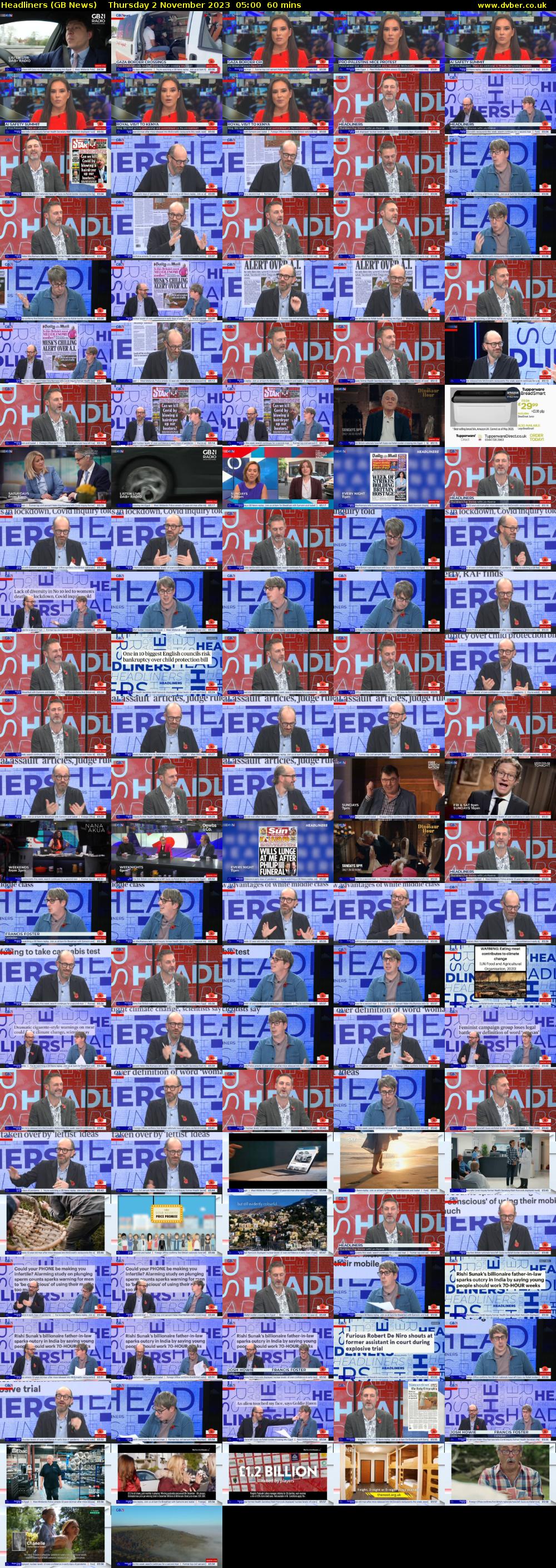 Headliners (GB News) Thursday 2 November 2023 05:00 - 06:00