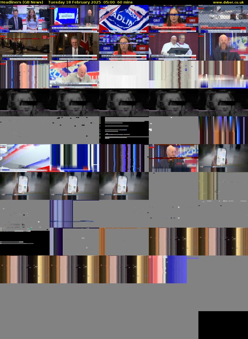 Headliners (GB News) Tuesday 18 February 2025 05:00 - 06:00
