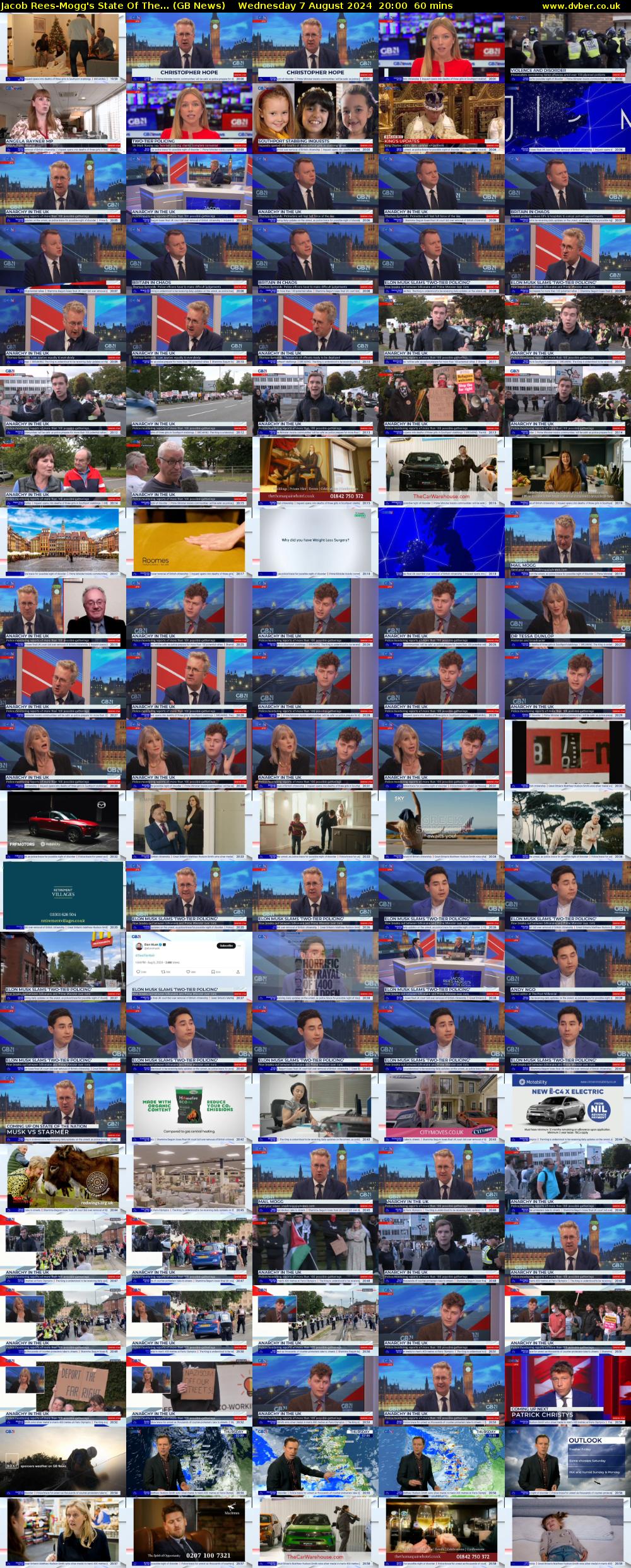 Jacob Rees-Mogg's State Of The... (GB News) Wednesday 7 August 2024 20:00 - 21:00