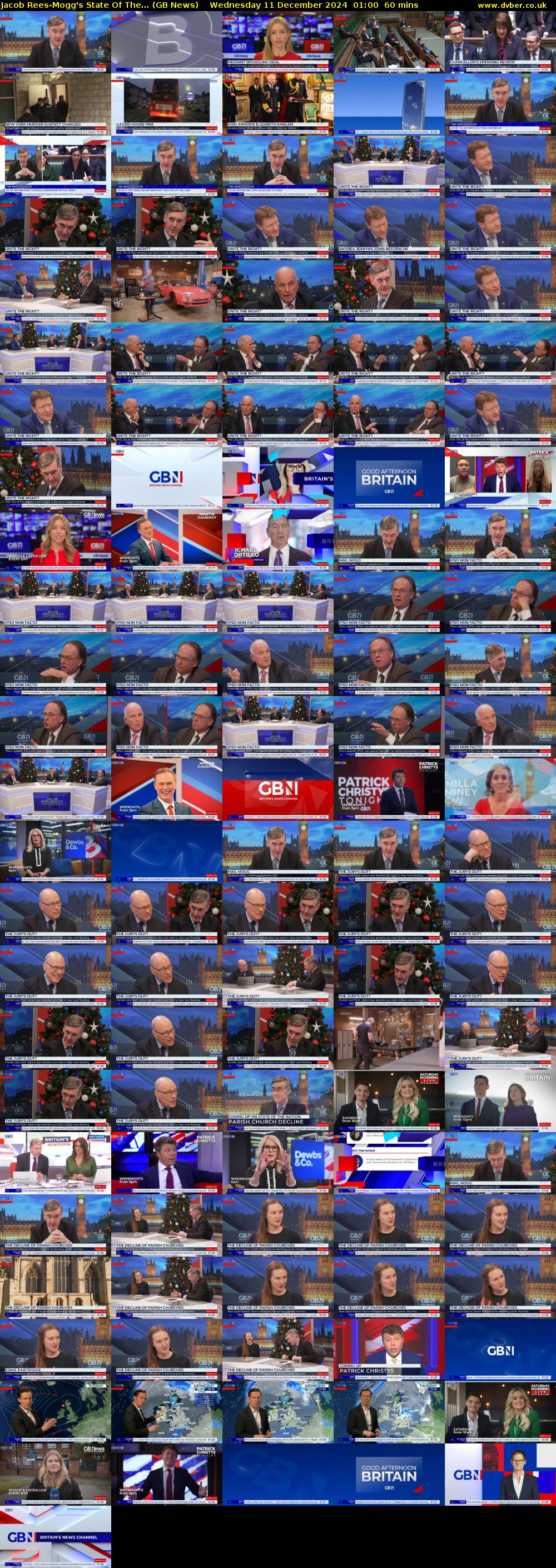 Jacob Rees-Mogg's State Of The... (GB News) Wednesday 11 December 2024 01:00 - 02:00