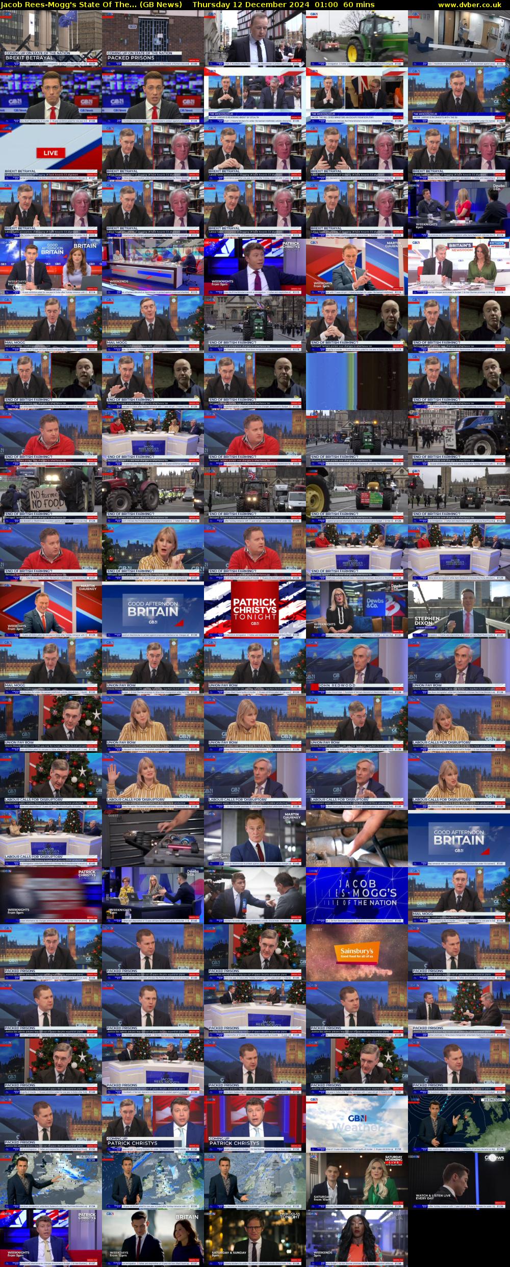 Jacob Rees-Mogg's State Of The... (GB News) Thursday 12 December 2024 01:00 - 02:00