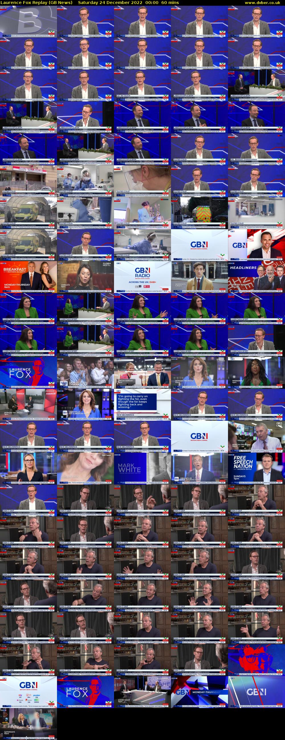 Laurence Fox Replay (GB News) Saturday 24 December 2022 00:00 - 01:00
