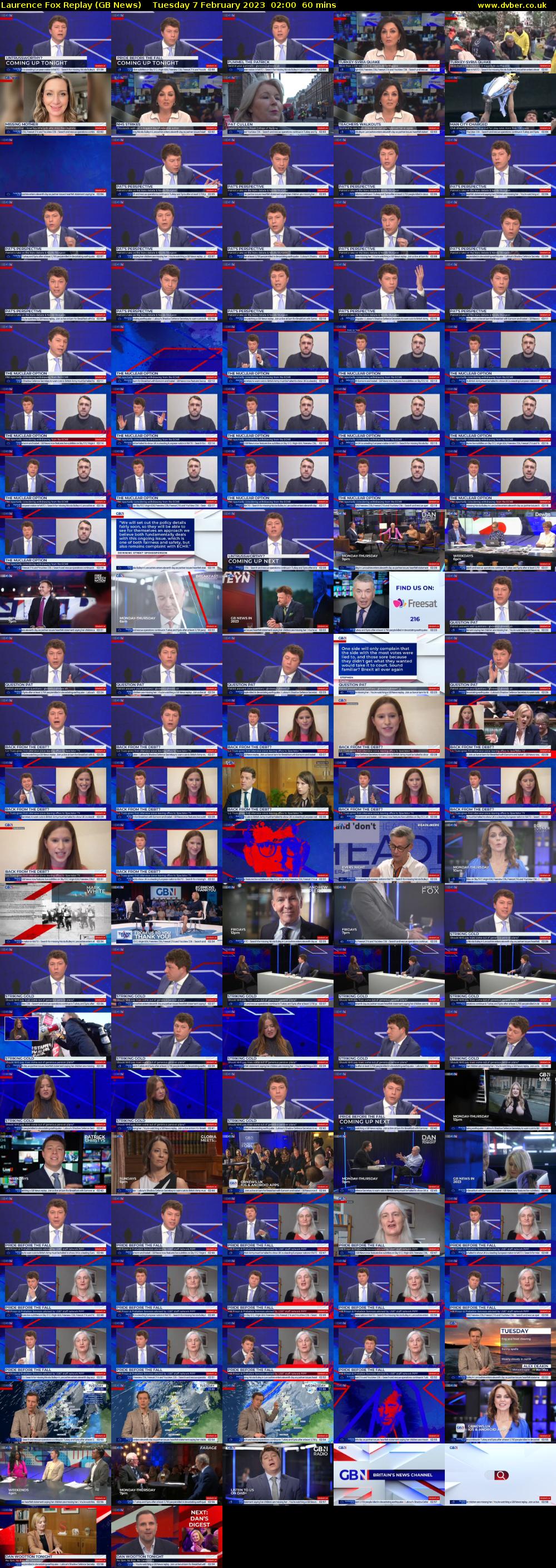 Laurence Fox Replay (GB News) Tuesday 7 February 2023 02:00 - 03:00