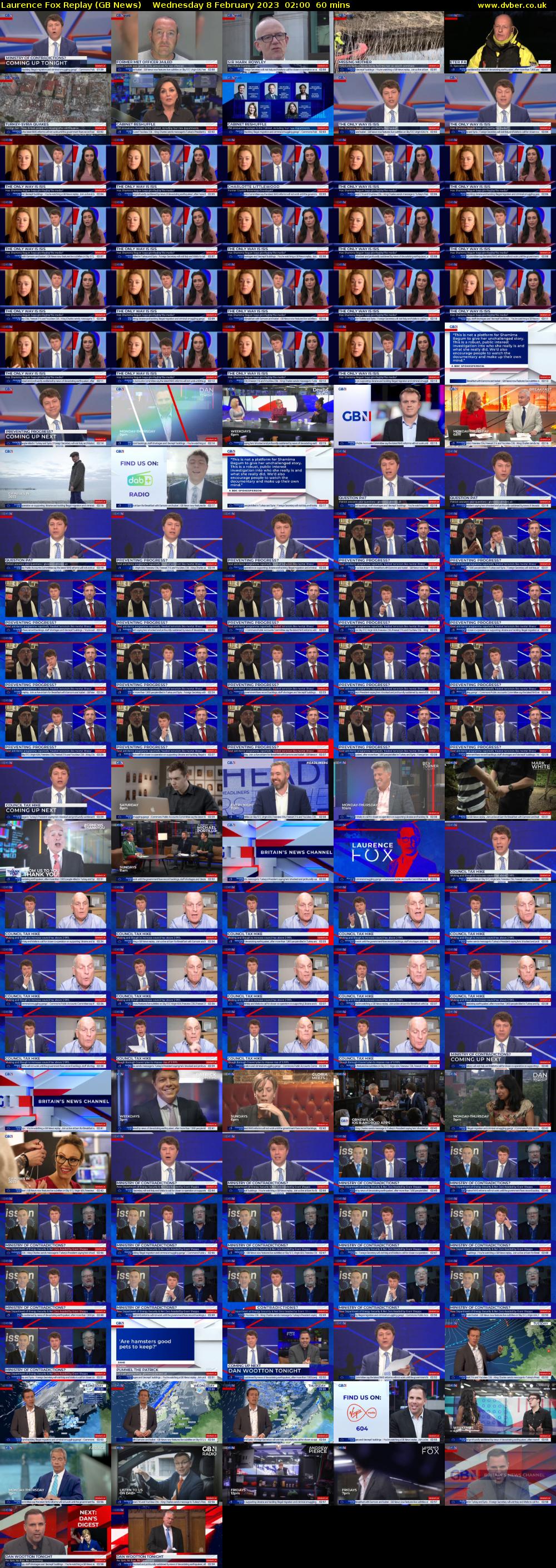 Laurence Fox Replay (GB News) Wednesday 8 February 2023 02:00 - 03:00