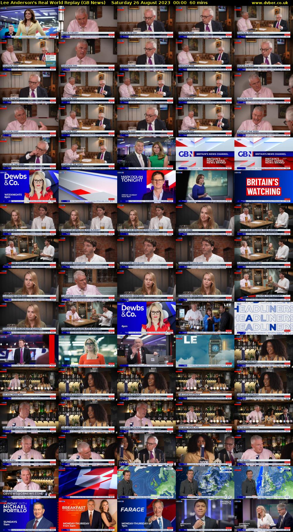 Lee Anderson's Real World Replay (GB News) Saturday 26 August 2023 00:00 - 01:00