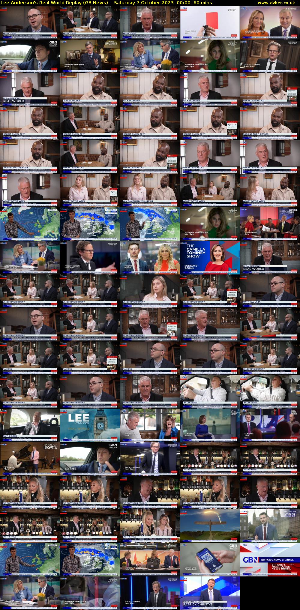 Lee Anderson's Real World Replay (GB News) Saturday 7 October 2023 00:00 - 01:00