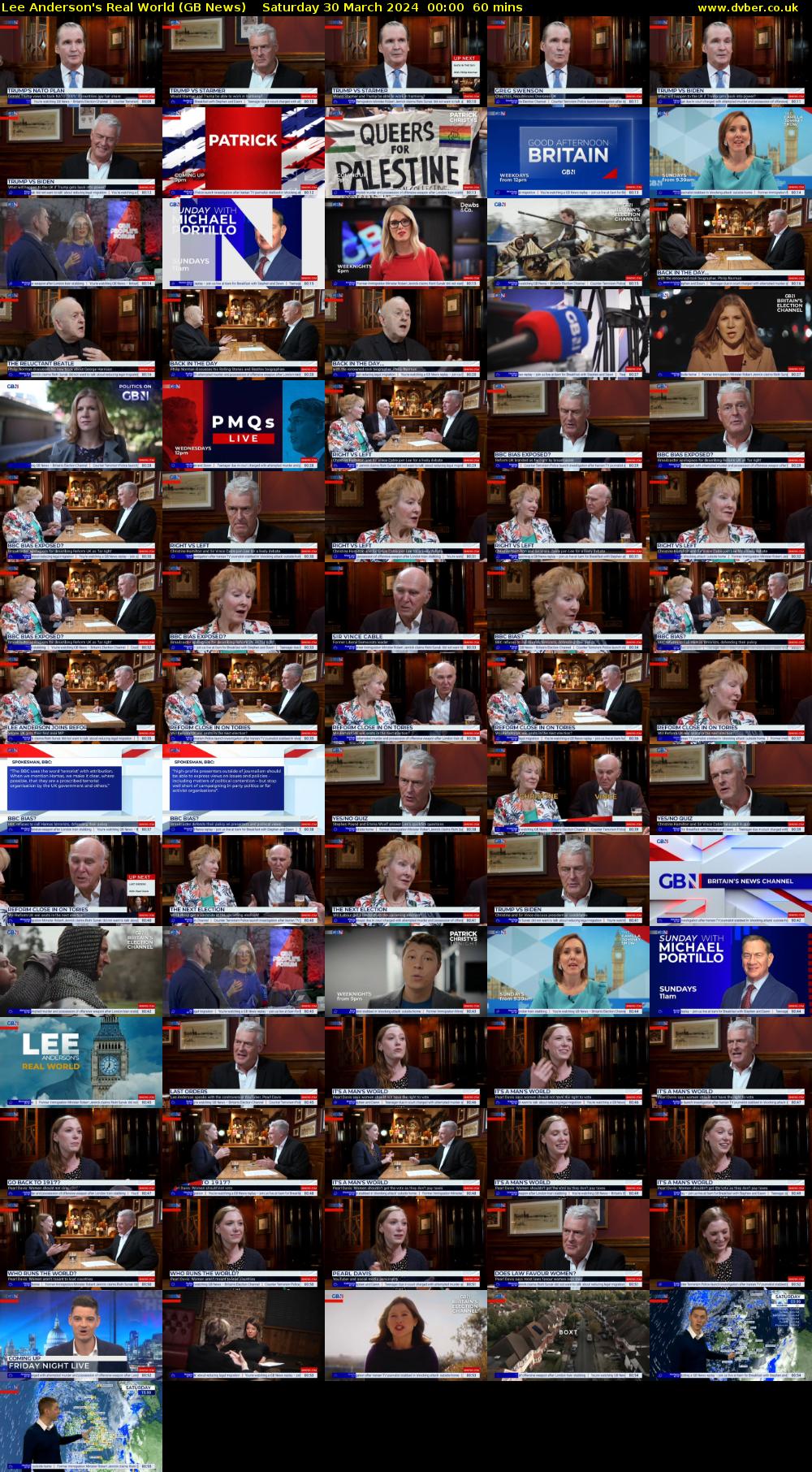 Lee Anderson's Real World (GB News) Saturday 30 March 2024 00:00 - 01:00