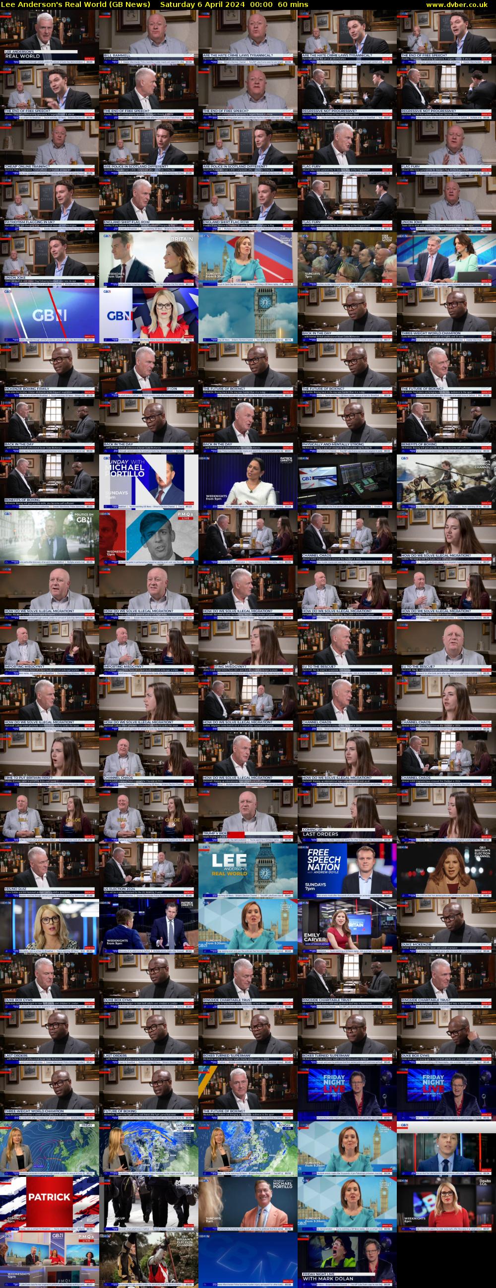Lee Anderson's Real World (GB News) Saturday 6 April 2024 00:00 - 01:00