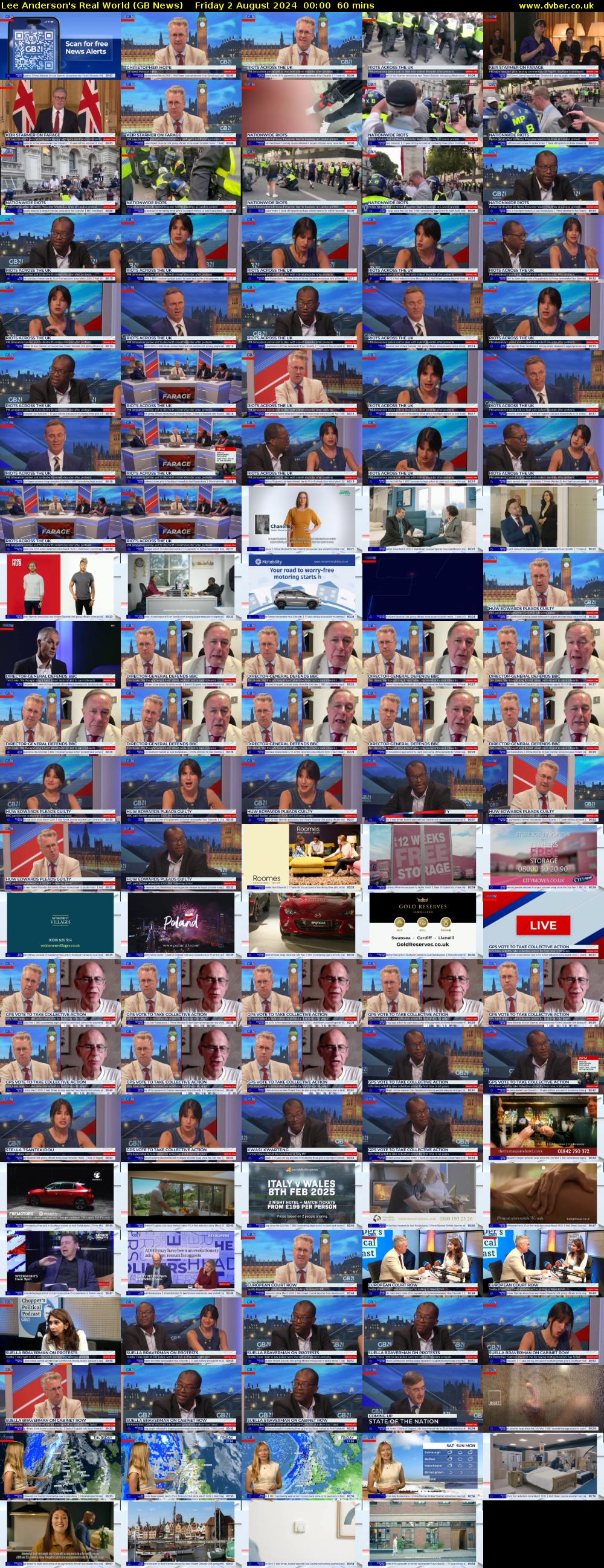Lee Anderson's Real World (GB News) Friday 2 August 2024 00:00 - 01:00