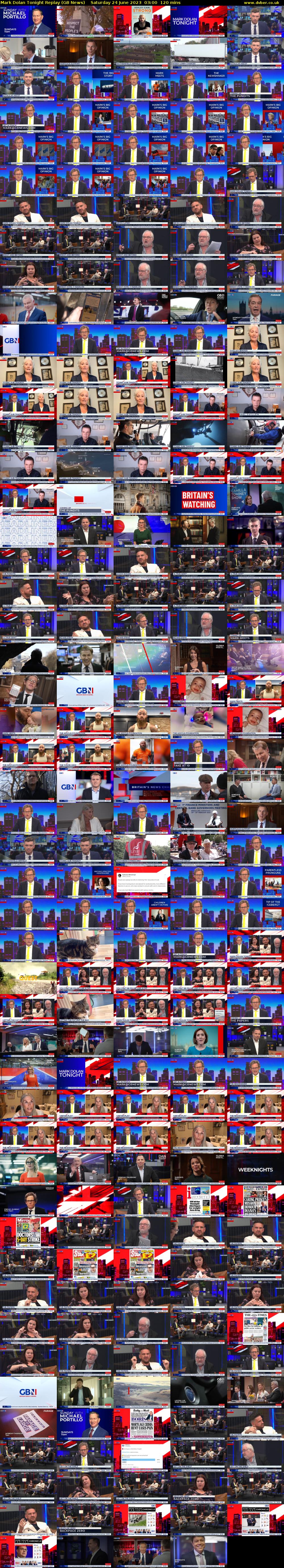 Mark Dolan Tonight Replay (GB News) Saturday 24 June 2023 03:00 - 05:00