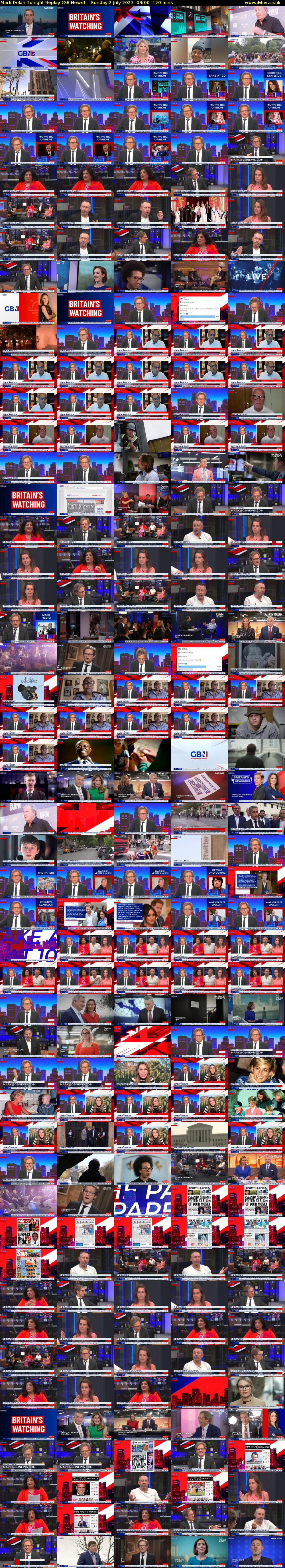 Mark Dolan Tonight Replay (GB News) Sunday 2 July 2023 03:00 - 05:00