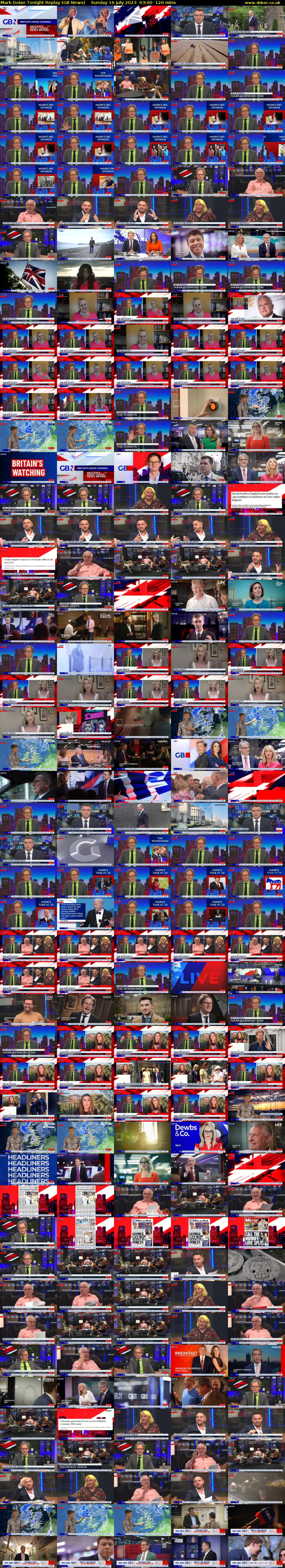 Mark Dolan Tonight Replay (GB News) Sunday 16 July 2023 03:00 - 05:00