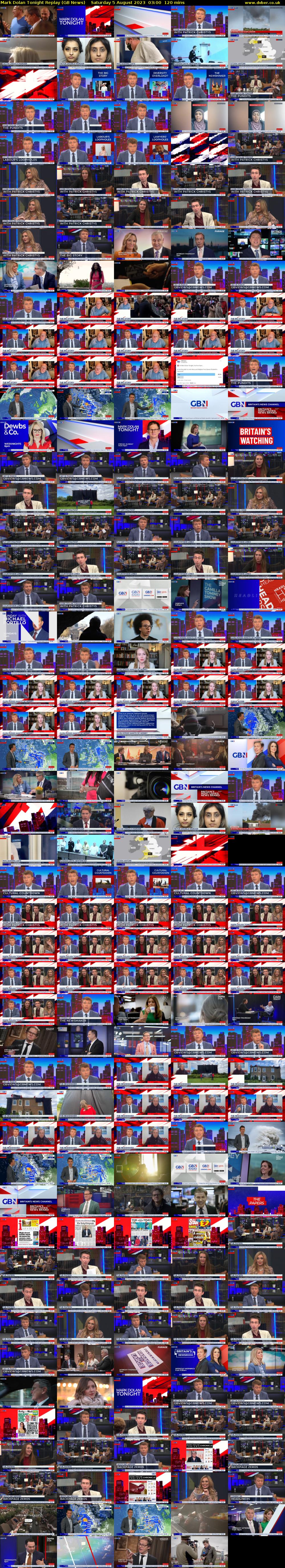 Mark Dolan Tonight Replay (GB News) Saturday 5 August 2023 03:00 - 05:00