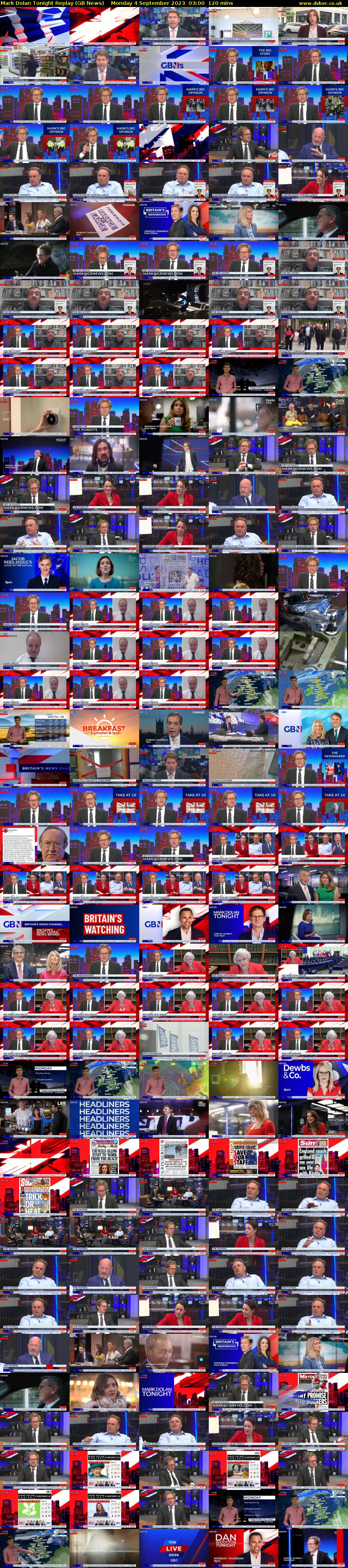 Mark Dolan Tonight Replay (GB News) Monday 4 September 2023 03:00 - 05:00