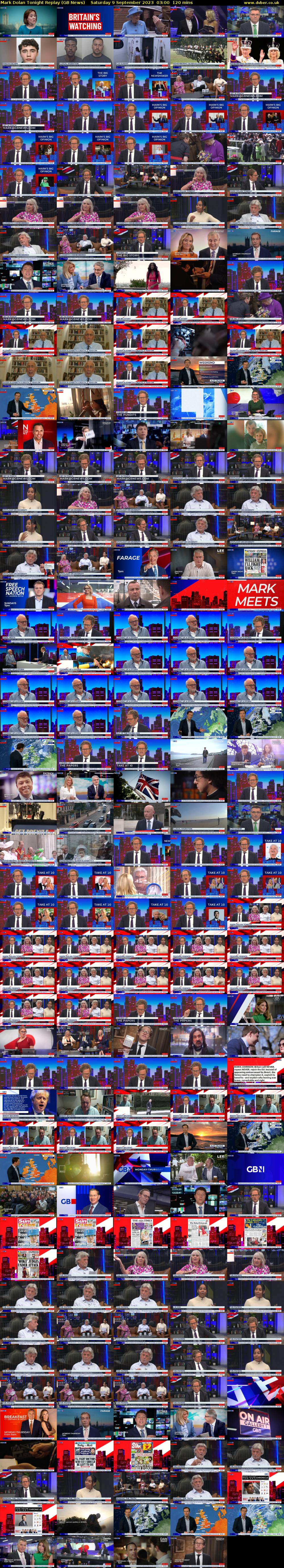 Mark Dolan Tonight Replay (GB News) Saturday 9 September 2023 03:00 - 05:00