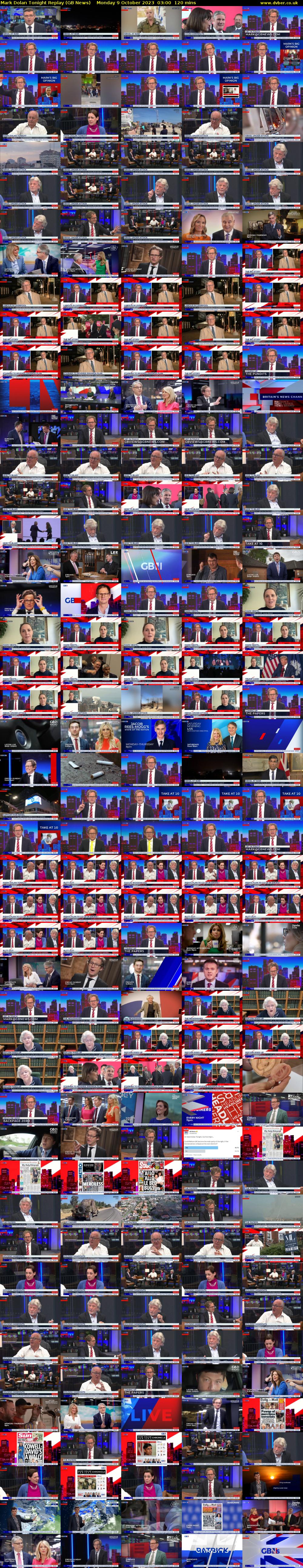 Mark Dolan Tonight Replay (GB News) Monday 9 October 2023 03:00 - 05:00