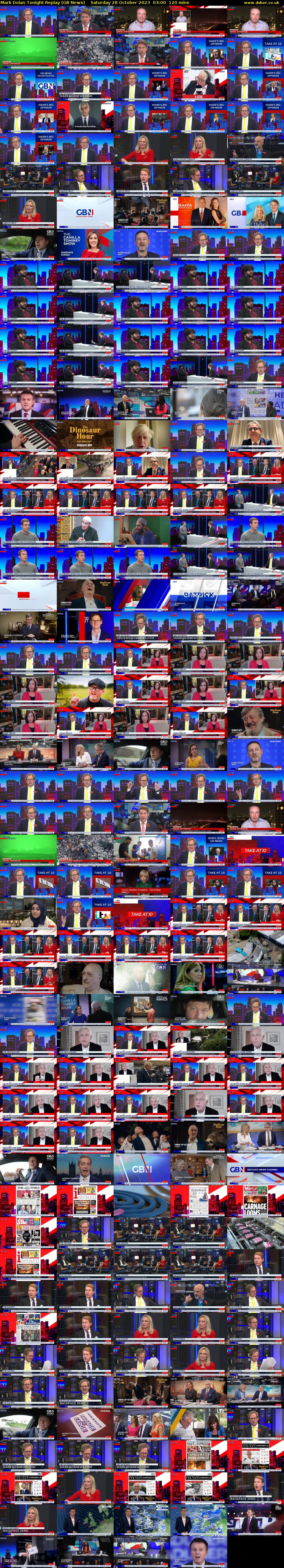 Mark Dolan Tonight Replay (GB News) Saturday 28 October 2023 03:00 - 05:00