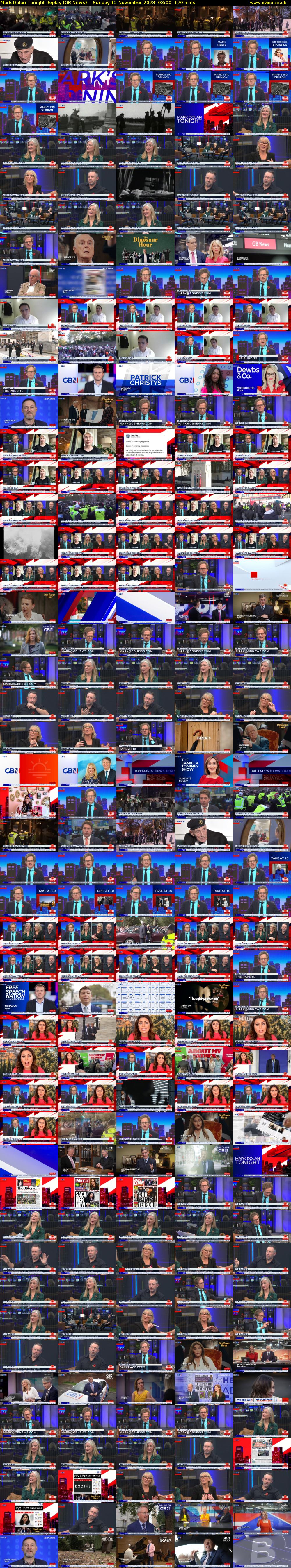 Mark Dolan Tonight Replay (GB News) Sunday 12 November 2023 03:00 - 05:00