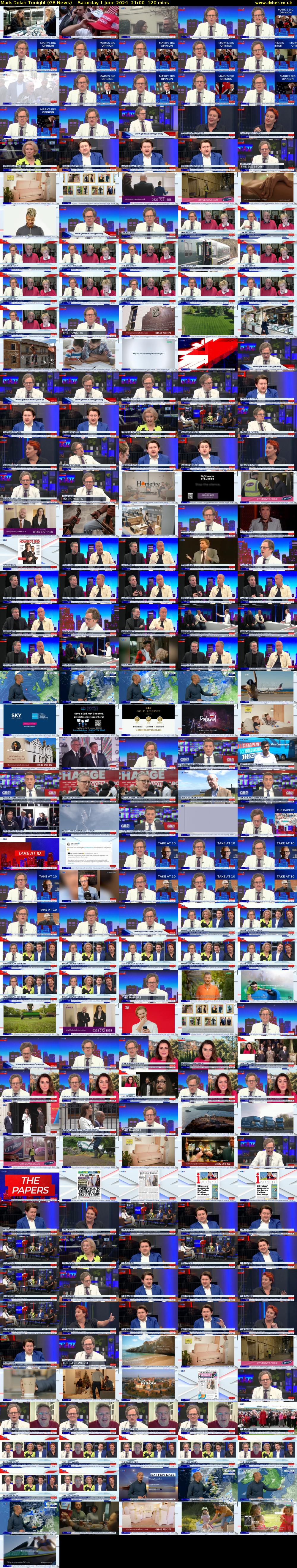 Mark Dolan Tonight (GB News) Saturday 1 June 2024 21:00 - 23:00