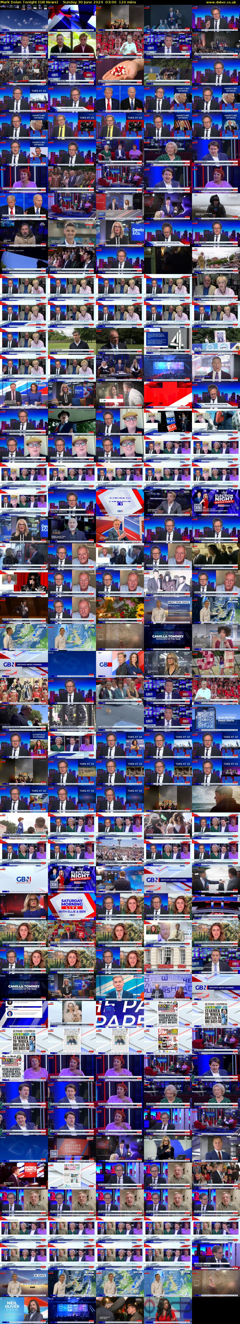 Mark Dolan Tonight (GB News) Sunday 30 June 2024 03:00 - 05:00