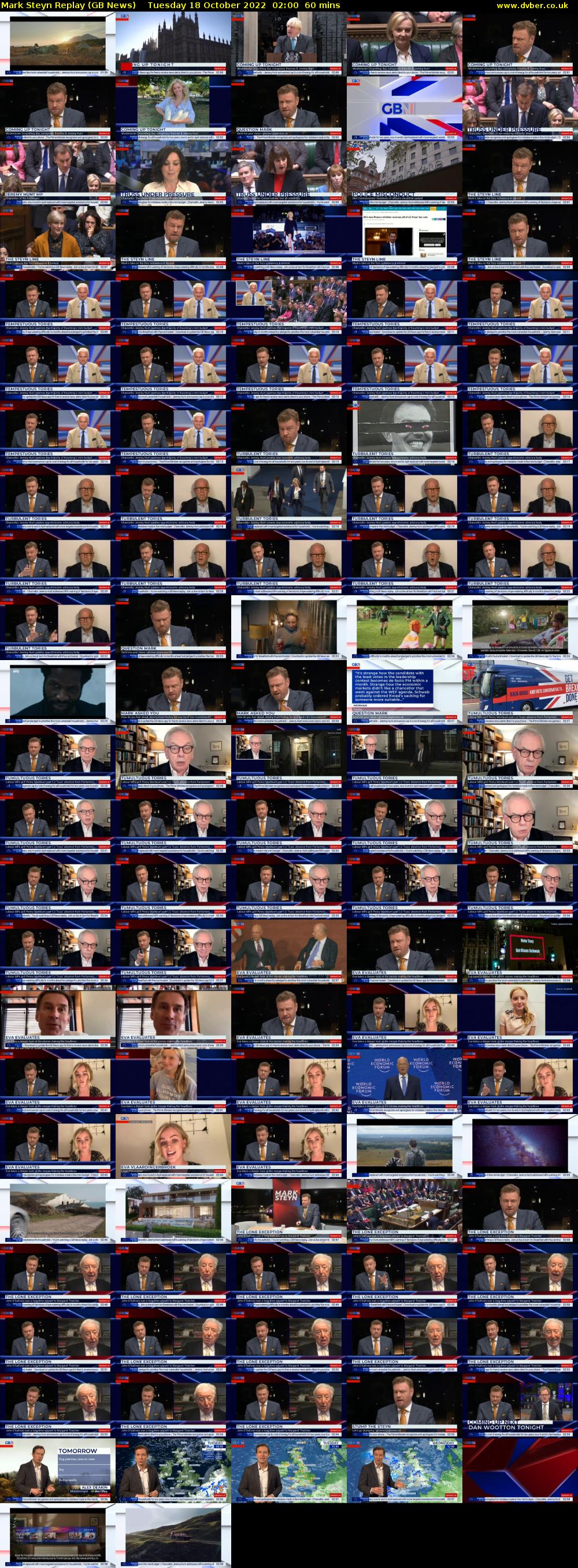 Mark Steyn Replay (GB News) Tuesday 18 October 2022 02:00 - 03:00