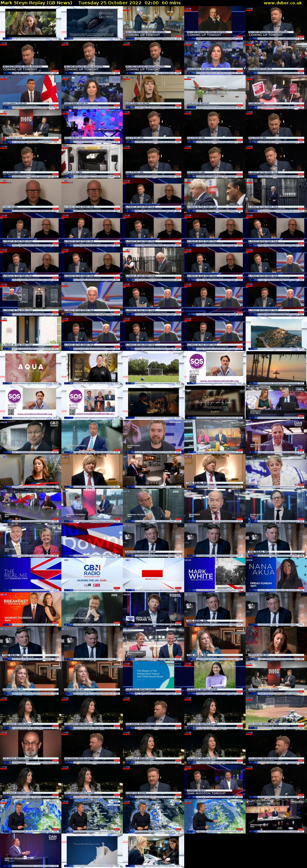Mark Steyn Replay (GB News) Tuesday 25 October 2022 02:00 - 03:00