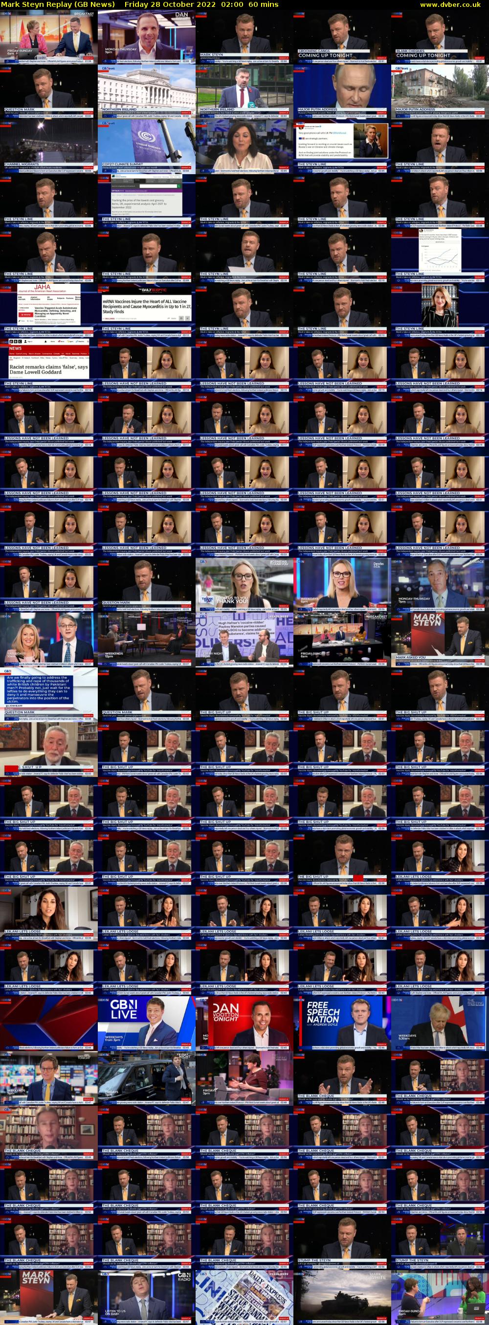 Mark Steyn Replay (GB News) Friday 28 October 2022 02:00 - 03:00