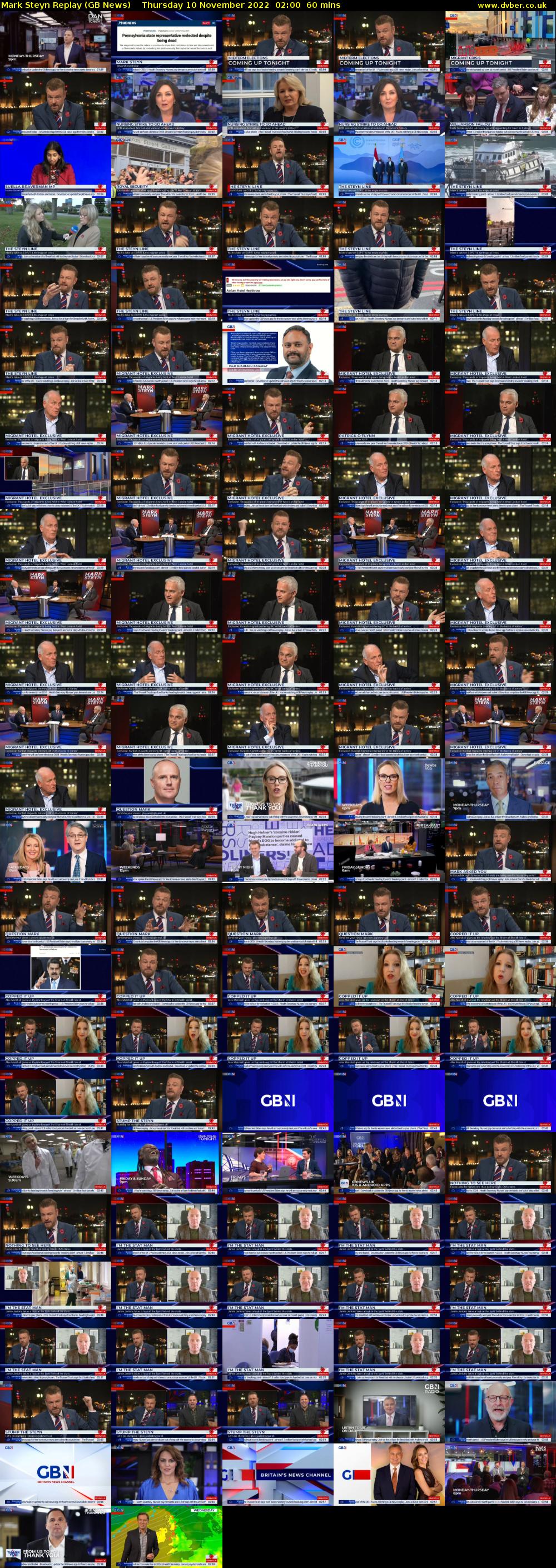 Mark Steyn Replay (GB News) Thursday 10 November 2022 02:00 - 03:00