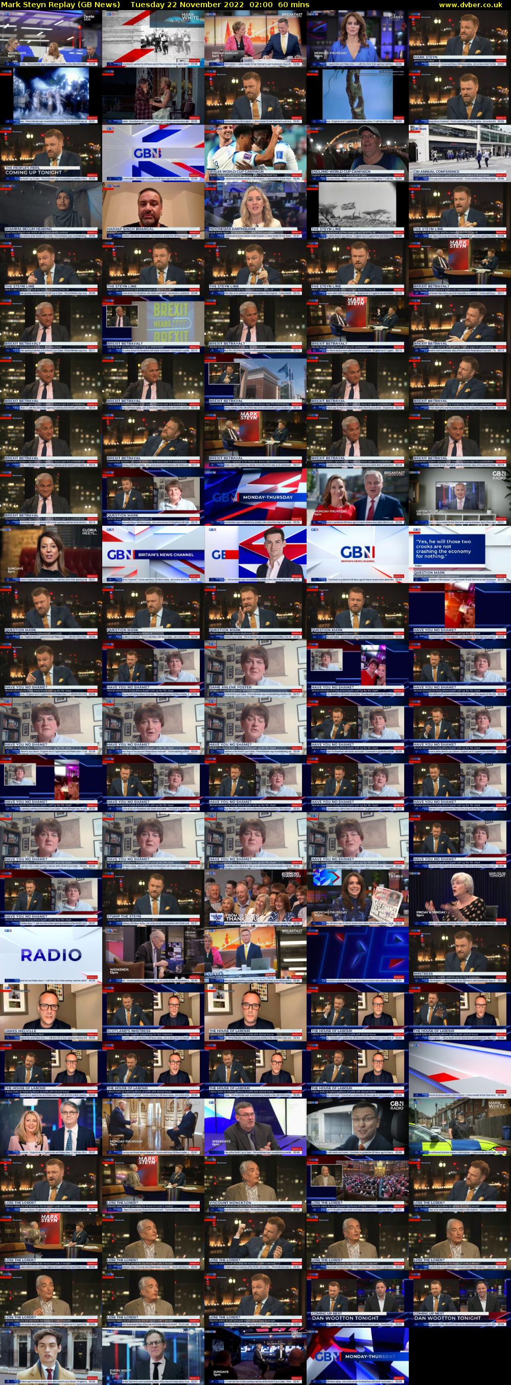 Mark Steyn Replay (GB News) Tuesday 22 November 2022 02:00 - 03:00