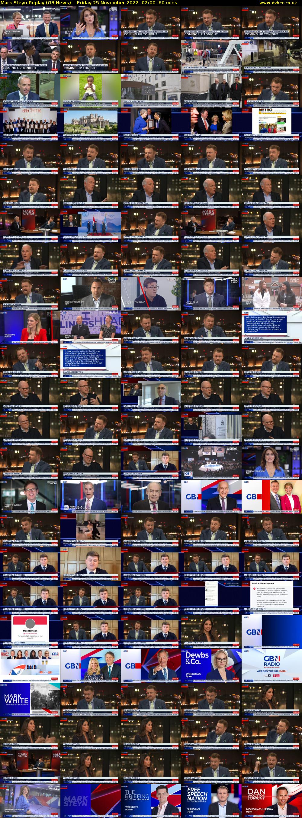 Mark Steyn Replay (GB News) Friday 25 November 2022 02:00 - 03:00