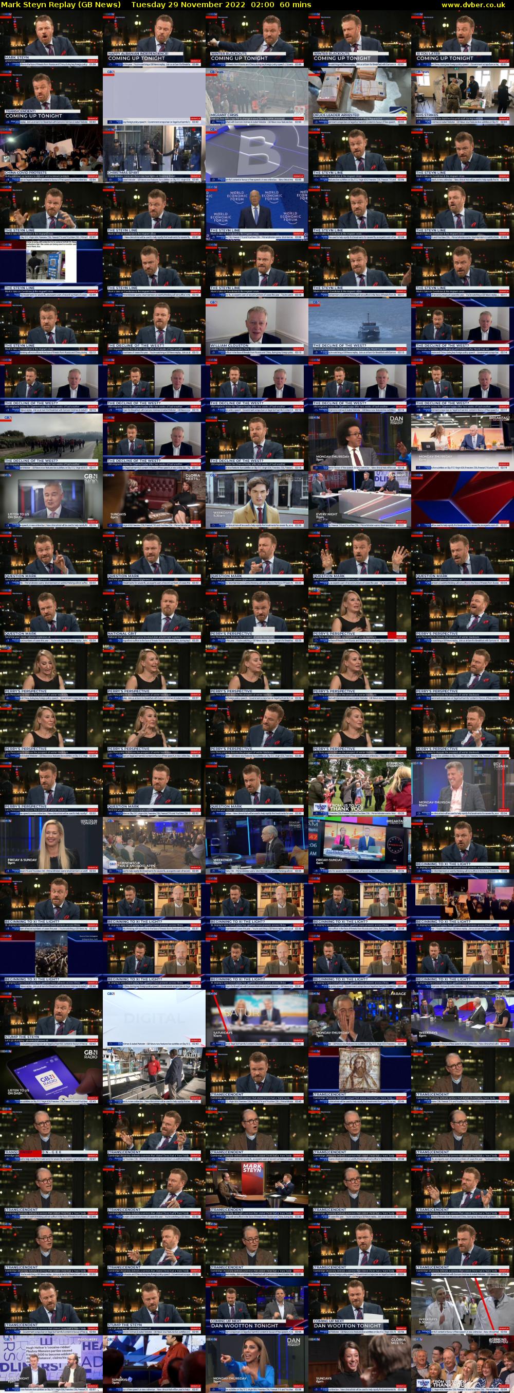 Mark Steyn Replay (GB News) Tuesday 29 November 2022 02:00 - 03:00