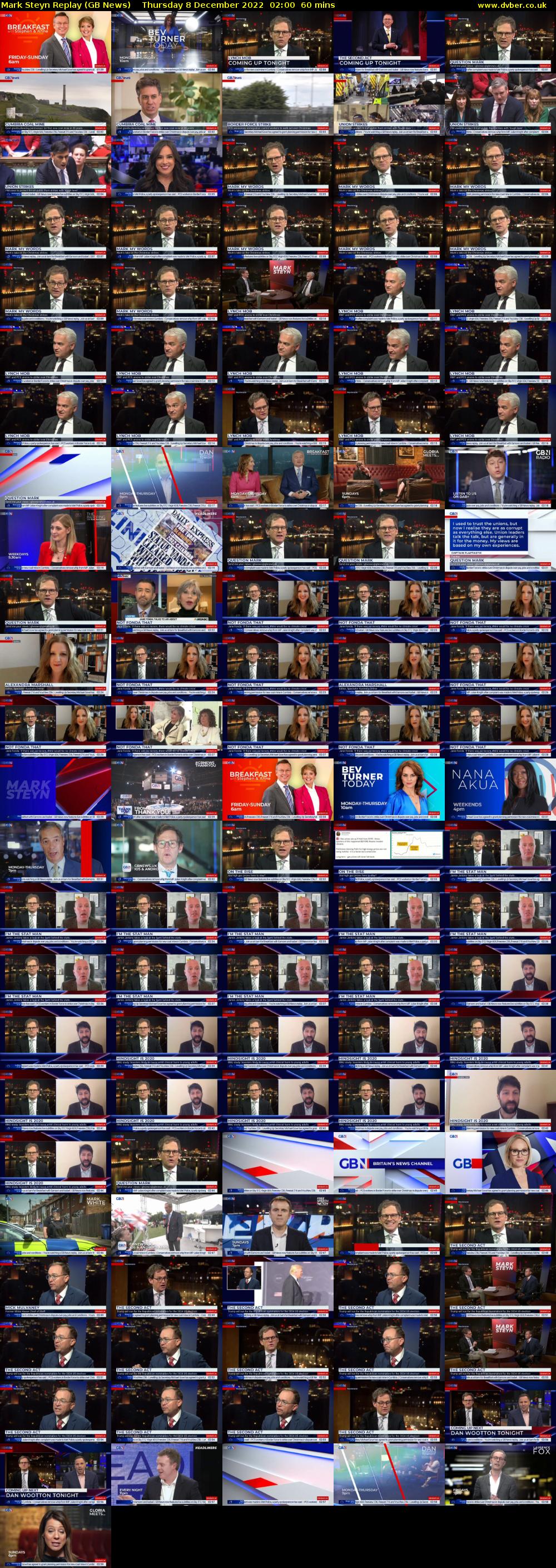 Mark Steyn Replay (GB News) Thursday 8 December 2022 02:00 - 03:00