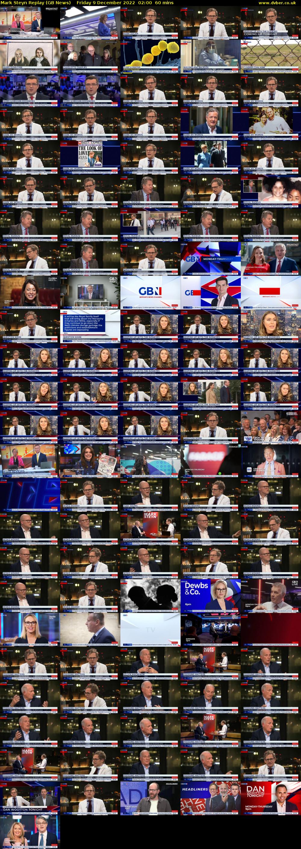 Mark Steyn Replay (GB News) Friday 9 December 2022 02:00 - 03:00