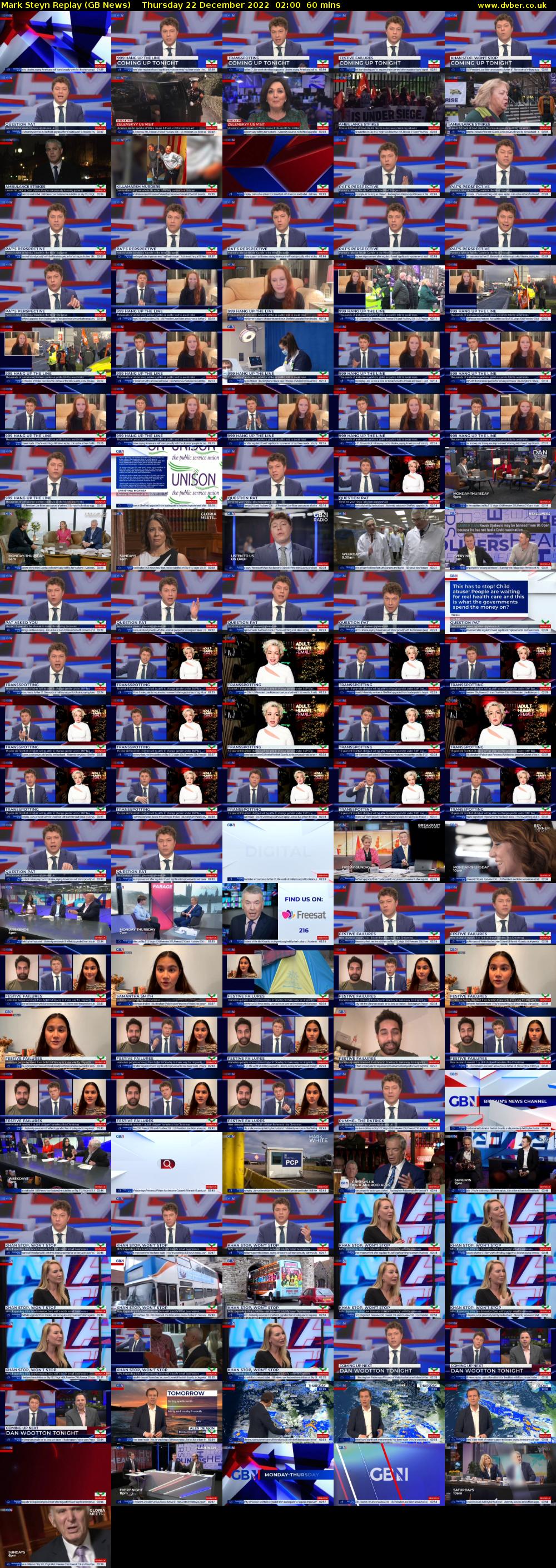 Mark Steyn Replay (GB News) Thursday 22 December 2022 02:00 - 03:00