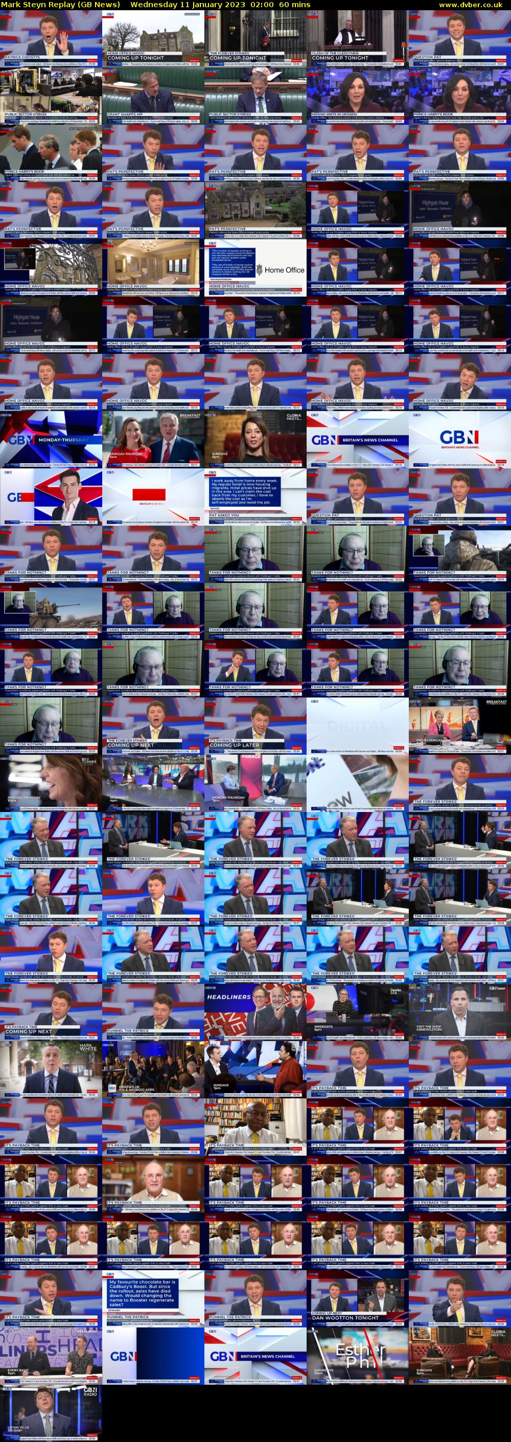 Mark Steyn Replay (GB News) Wednesday 11 January 2023 02:00 - 03:00