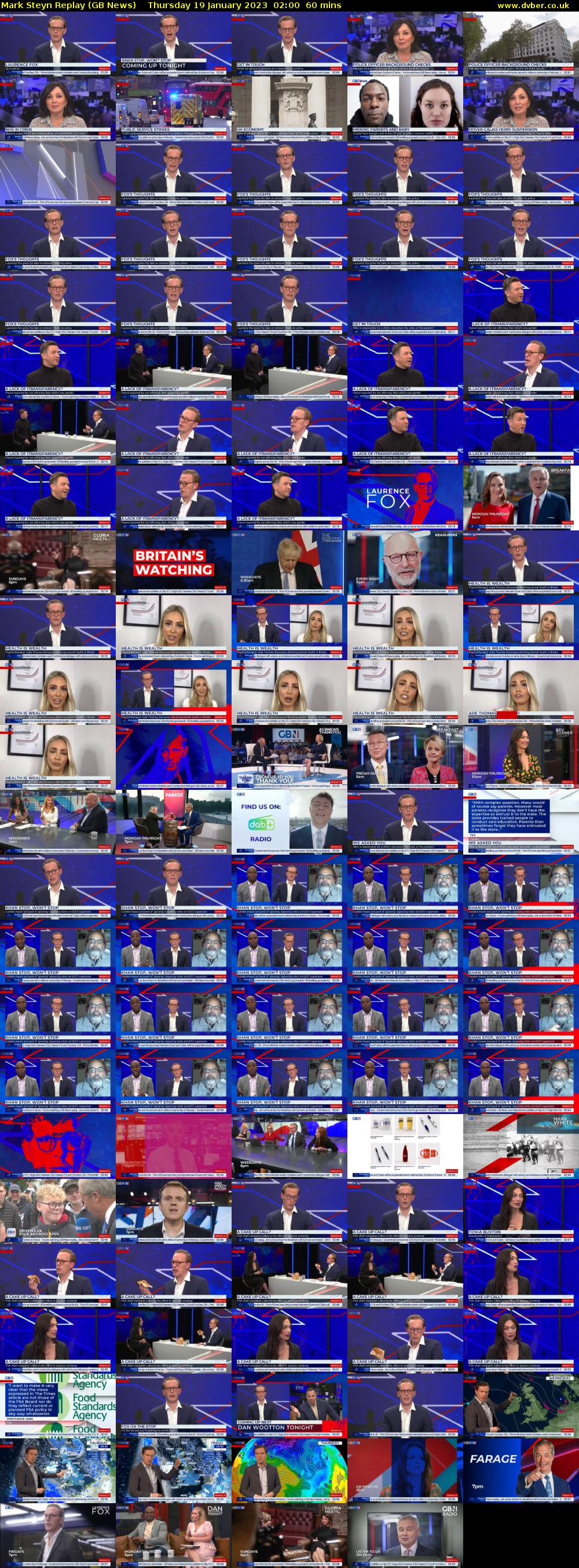 Mark Steyn Replay (GB News) Thursday 19 January 2023 02:00 - 03:00