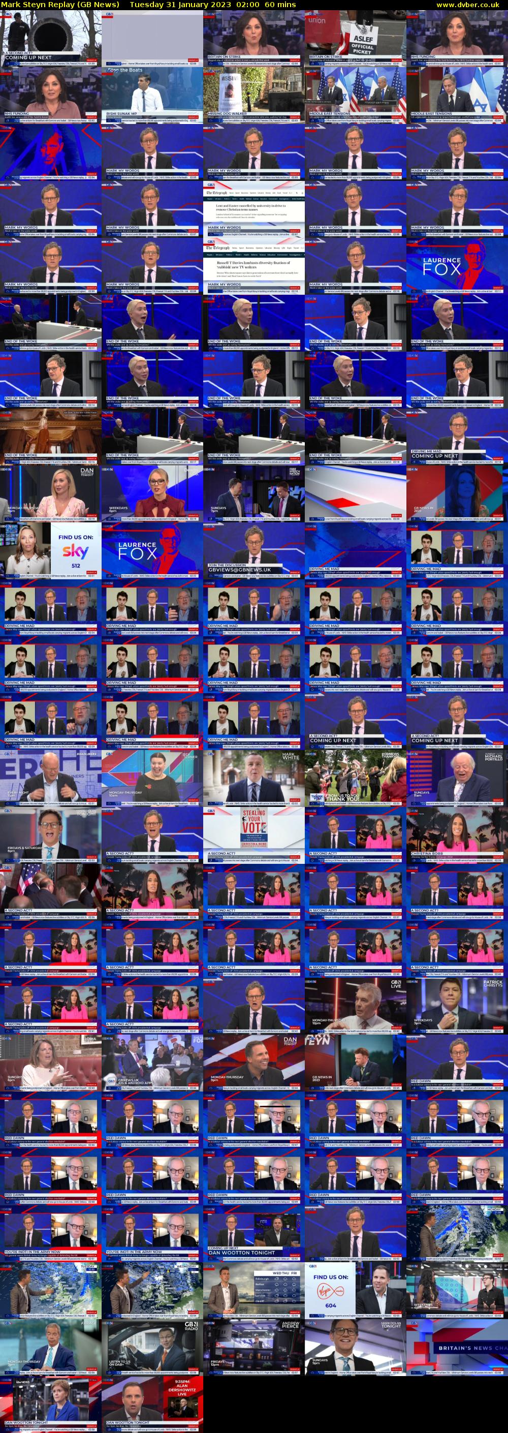 Mark Steyn Replay (GB News) Tuesday 31 January 2023 02:00 - 03:00