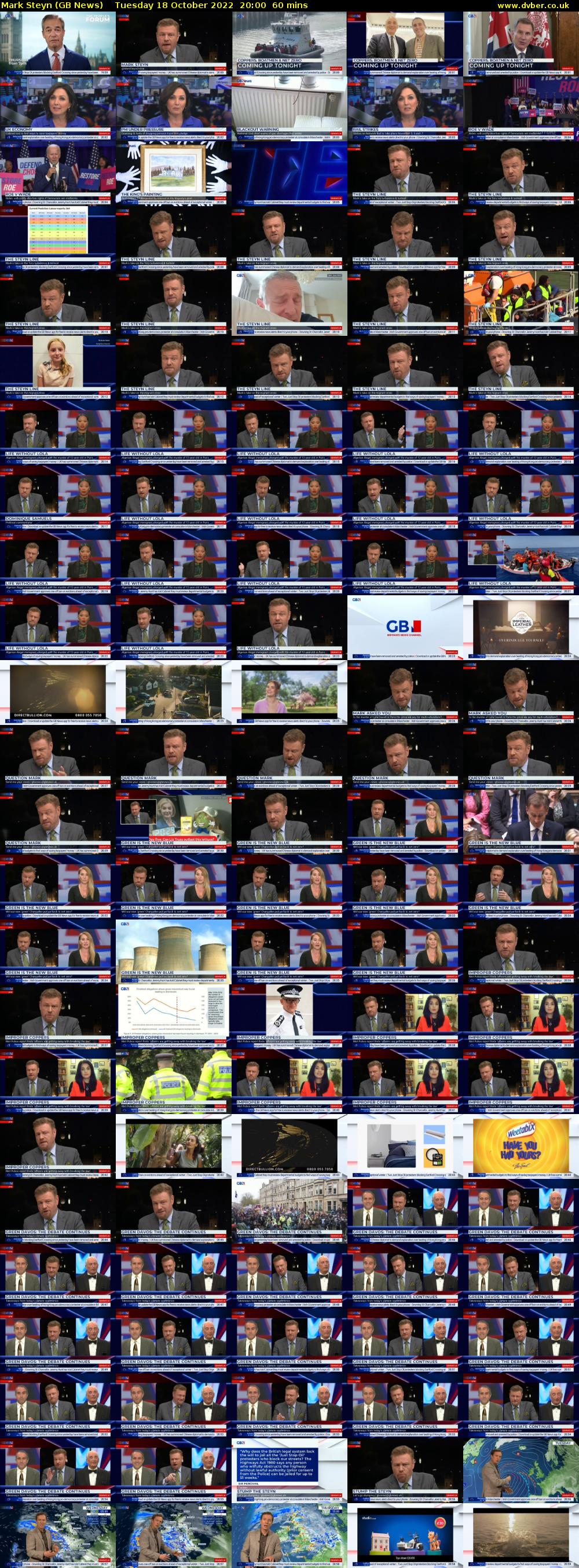 Mark Steyn (GB News) Tuesday 18 October 2022 20:00 - 21:00