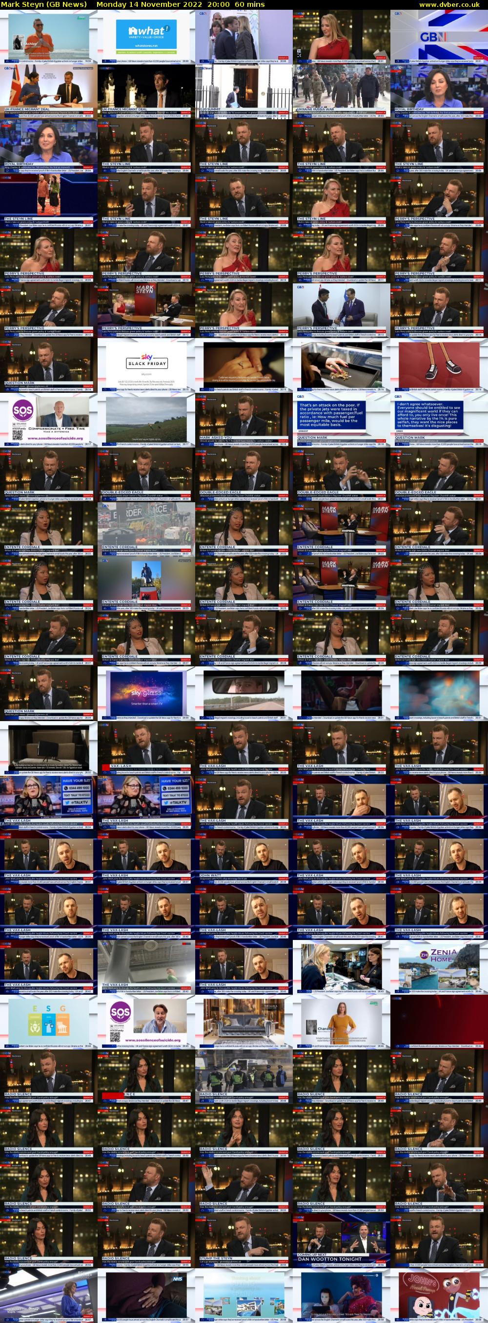 Mark Steyn (GB News) Monday 14 November 2022 20:00 - 21:00